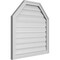 Ekena Millwork Octagonal Top Surface Mount PVC Gable Vent w/ 2"W x 1-1/2"P Brickmould Frame, 30"W x 30"H GVPOT30X3002SF - alternate 2